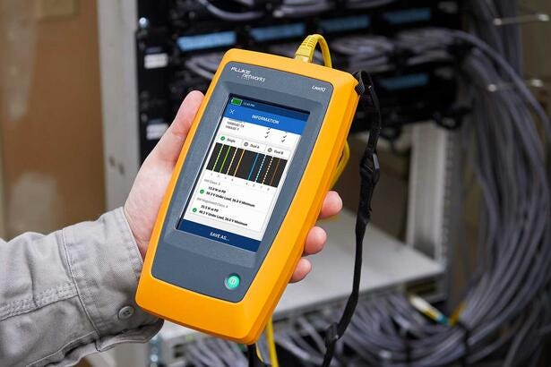 Fluke Networks LinkIQ™ Industrial Ethernet Cable+Network Tester