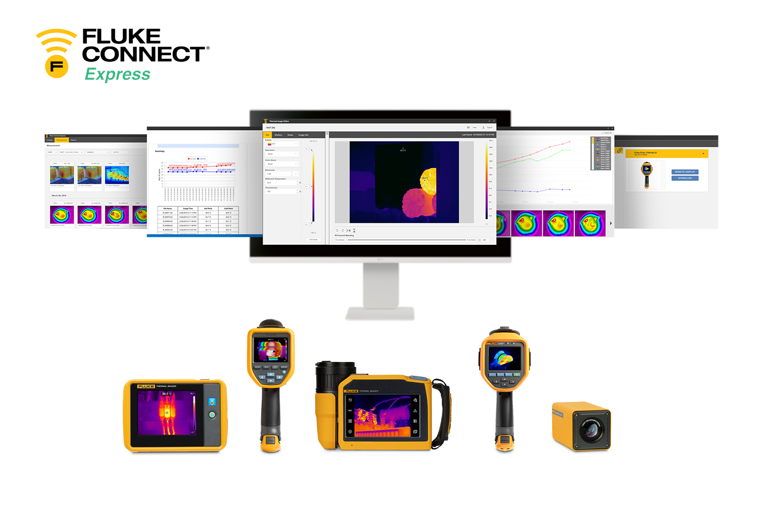 Fluke Connect Express熱成(cheng)像軟件