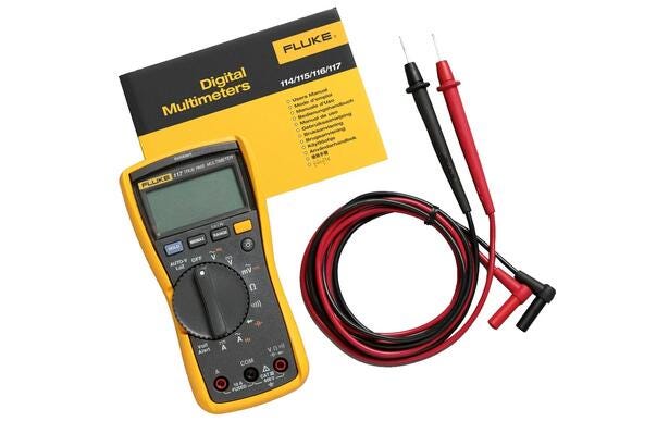 Fluke 117 Electrician's Ideal Multimeter with Non-Contact Voltage